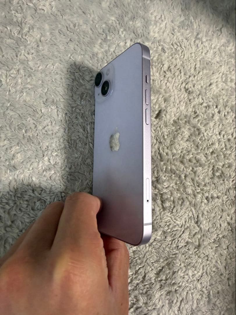 iPhone 14 128GB simフリー　パープル