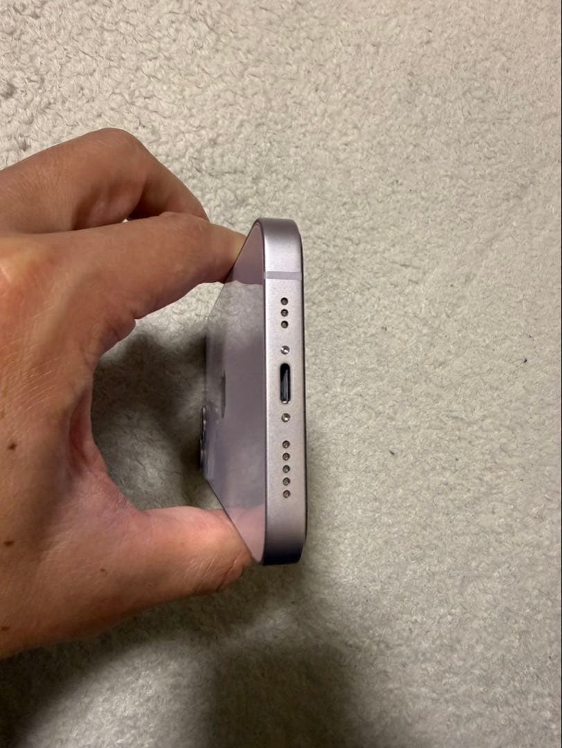 iPhone 14 128GB simフリー　パープル