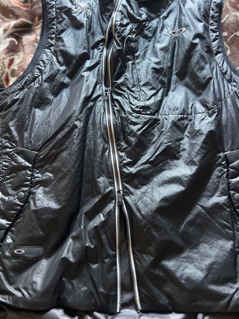 【レア美品】オークリー スカル ダウンベスト XL
