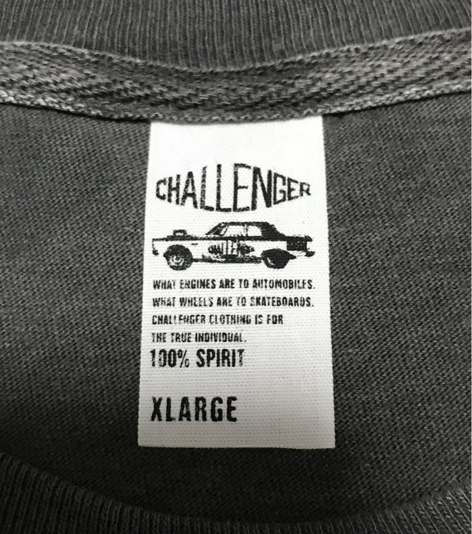 SALE限定価格　challenger ビンテージ加工　ロングtシャツ