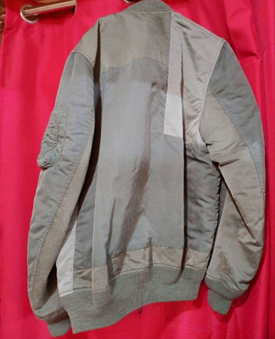 REMI RELIEF MA-1 フライトジャケット グレー