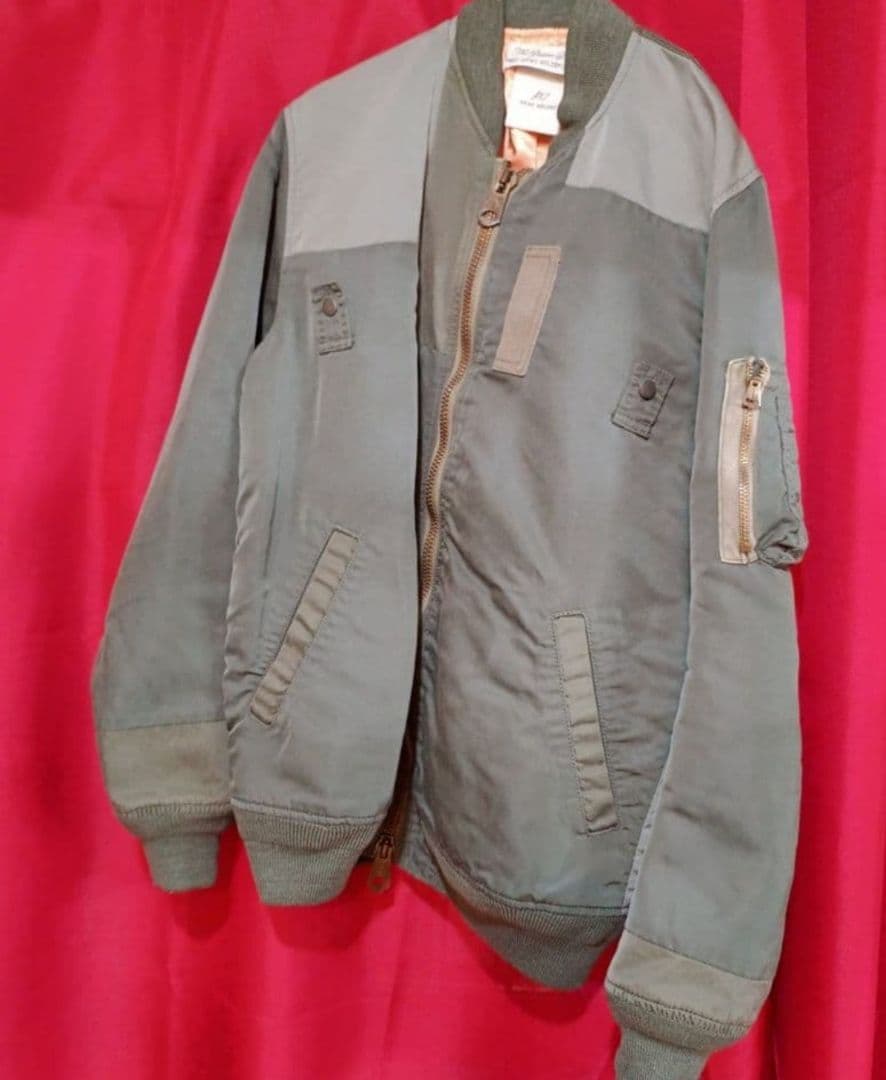 REMI RELIEF MA-1 フライトジャケット グレー