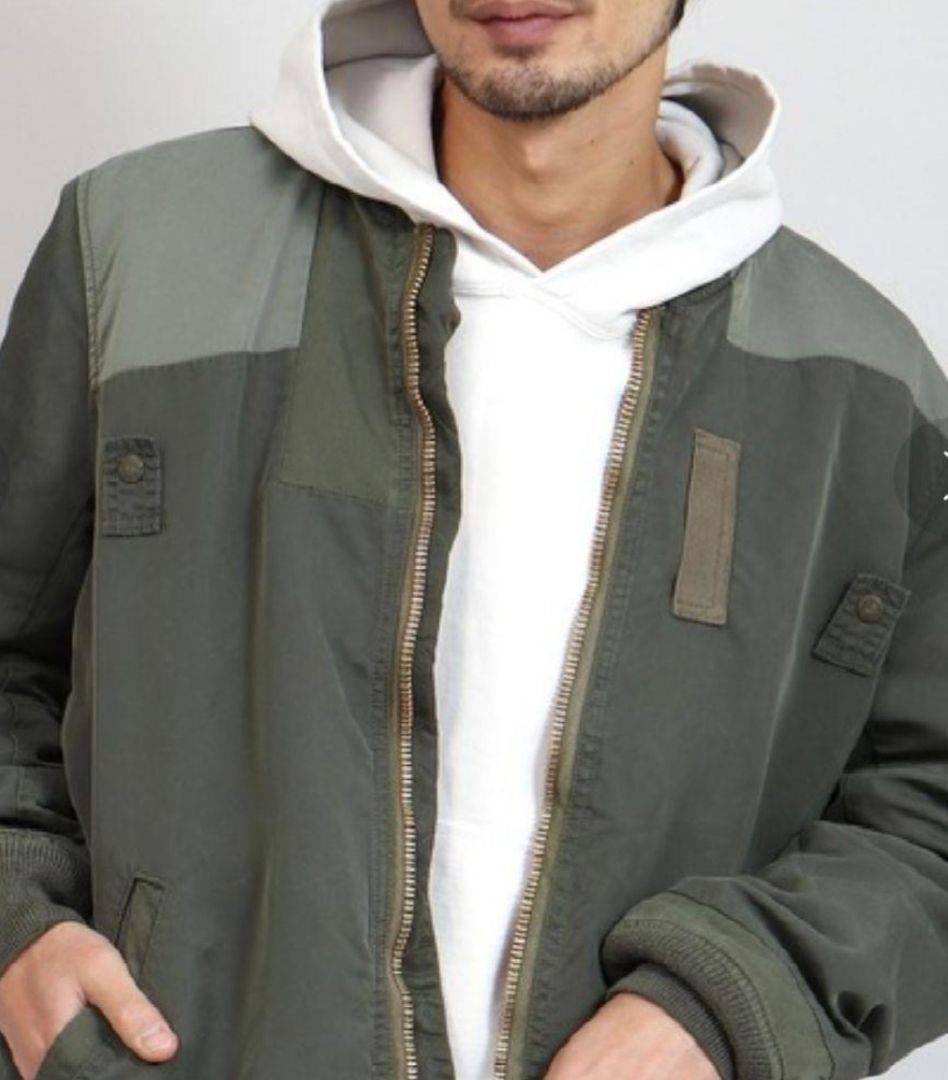 REMI RELIEF MA-1 フライトジャケット グレー