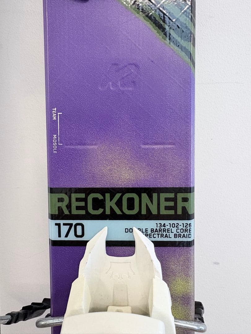K2 RECKONER スキー板 ビンディング付き