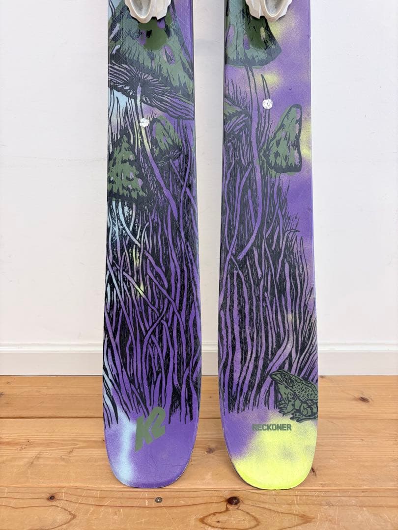 K2 RECKONER スキー板 ビンディング付き