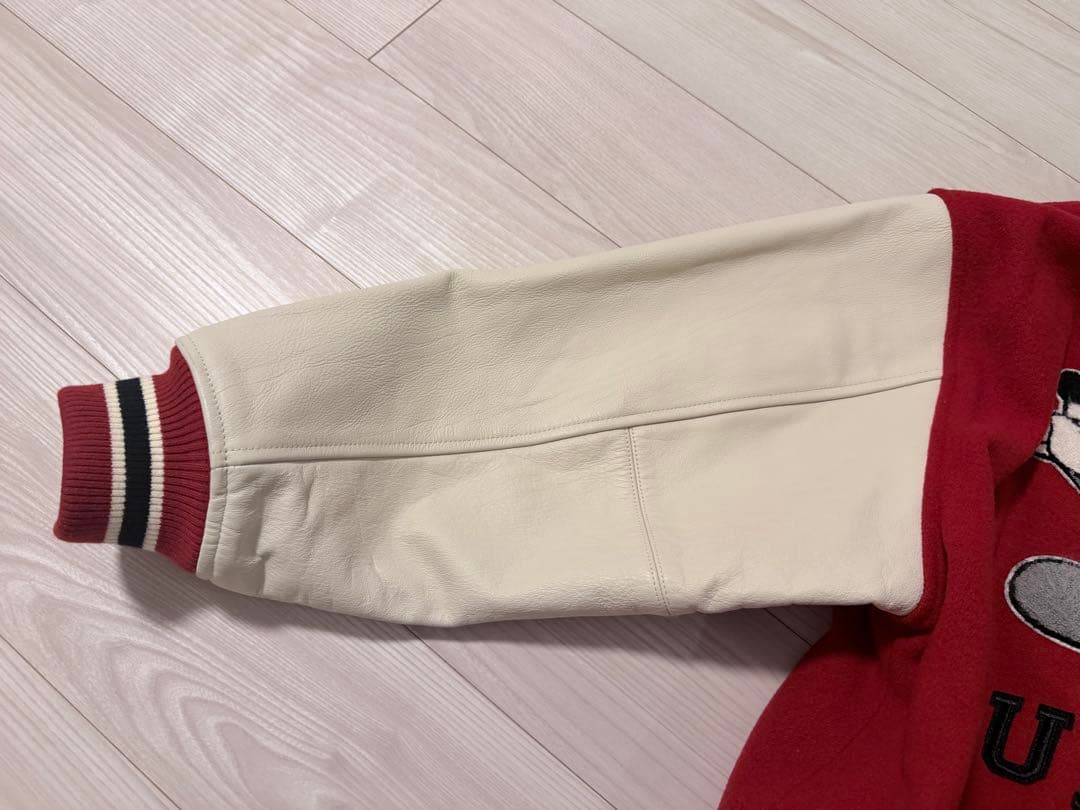 Supreme Number (N)ine Mickey Mouseスタジャン赤