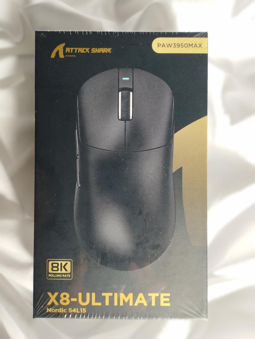 ATTACK SHARK　X8ULTIMATE　ゲーミングマウス　ドングル付属