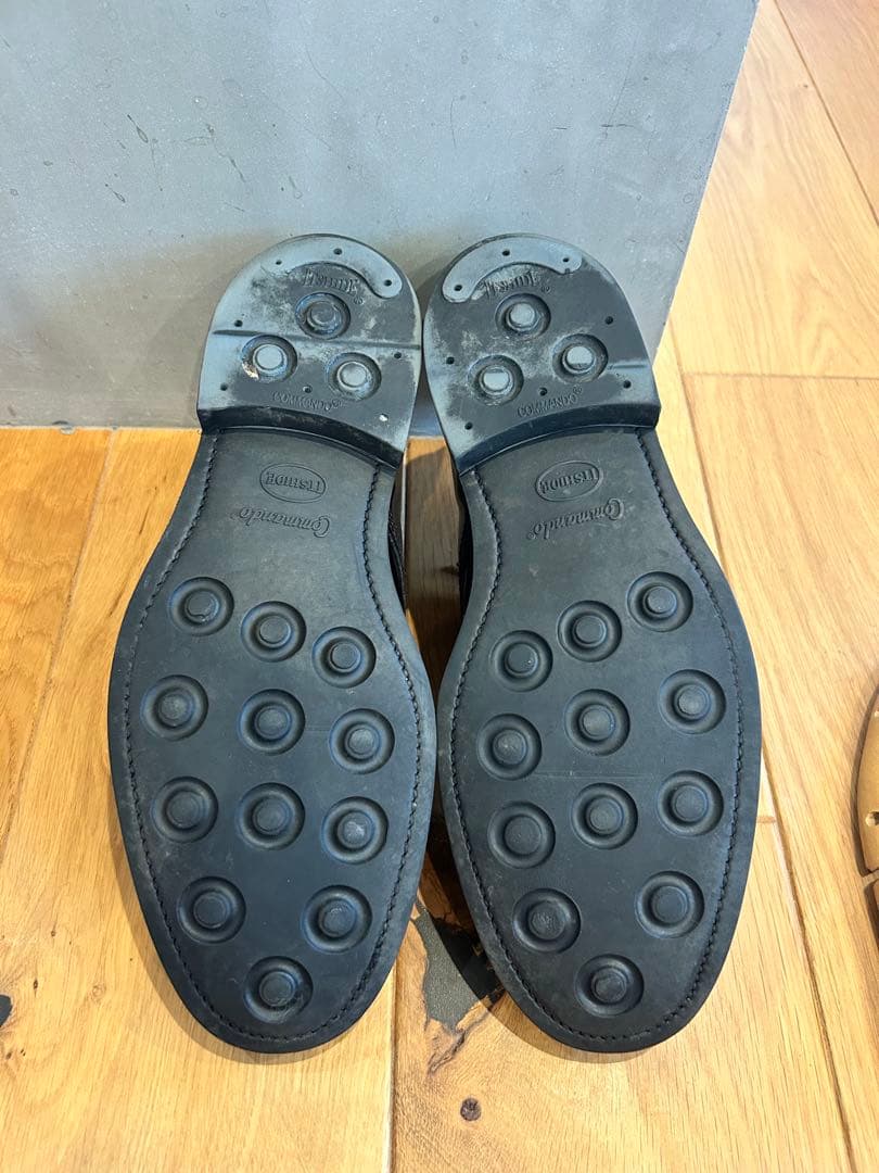 靴 1137B MILITARY BROAD ARROW APRON DERBY