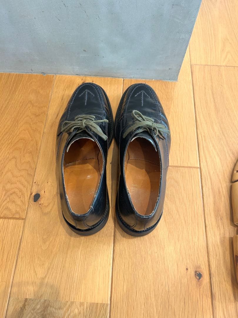 靴 1137B MILITARY BROAD ARROW APRON DERBY