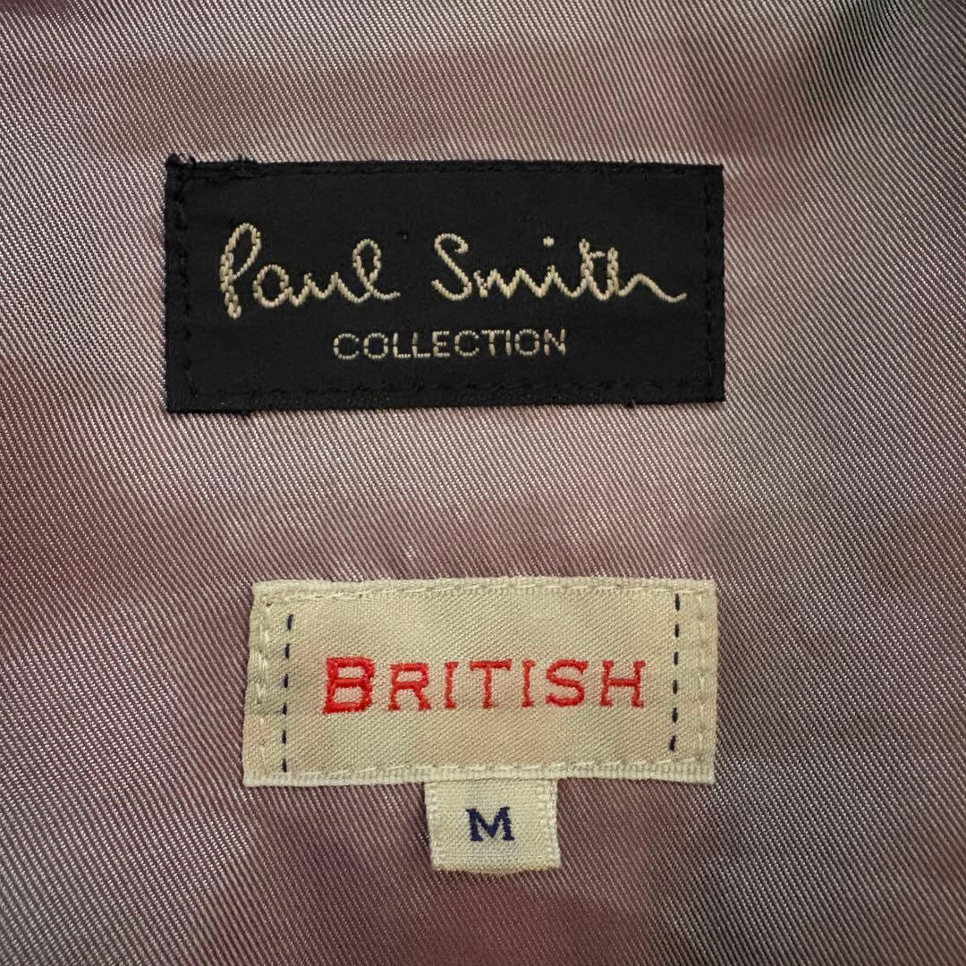 ★ツイード★ ポールスミス BRITISH チェスターコート 胡桃ボタン 茶系