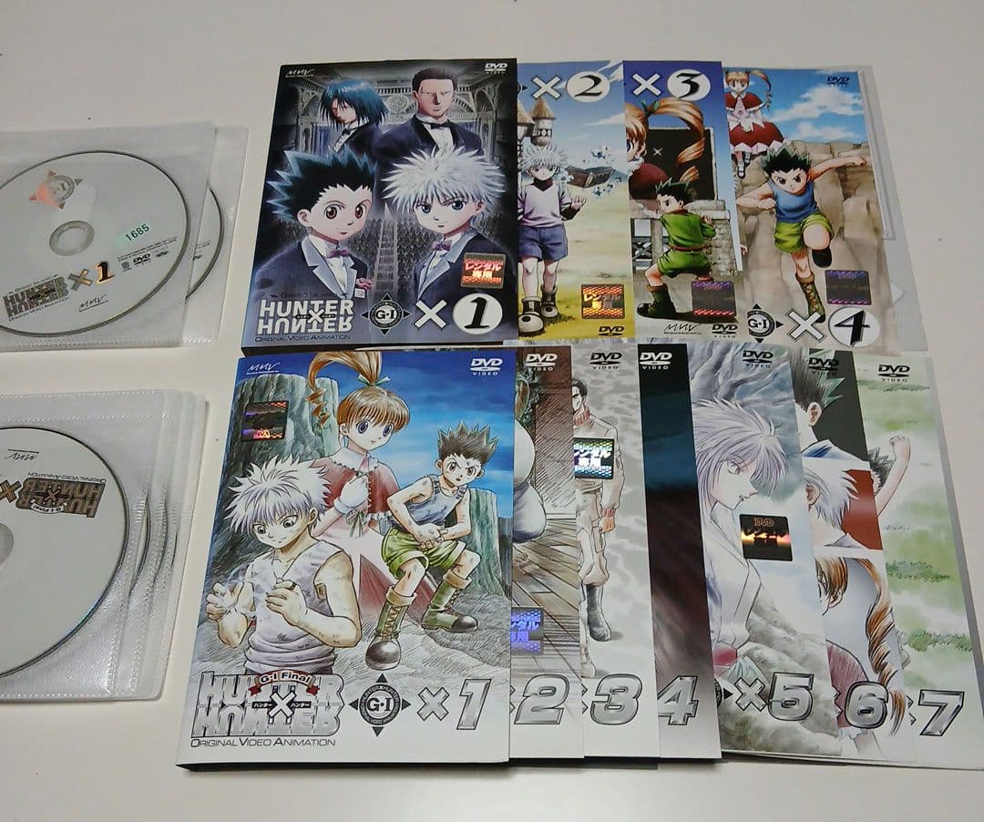 アニメ　DVD　旧 HUNTER×HUNTER グリードアイランド編　全巻セット