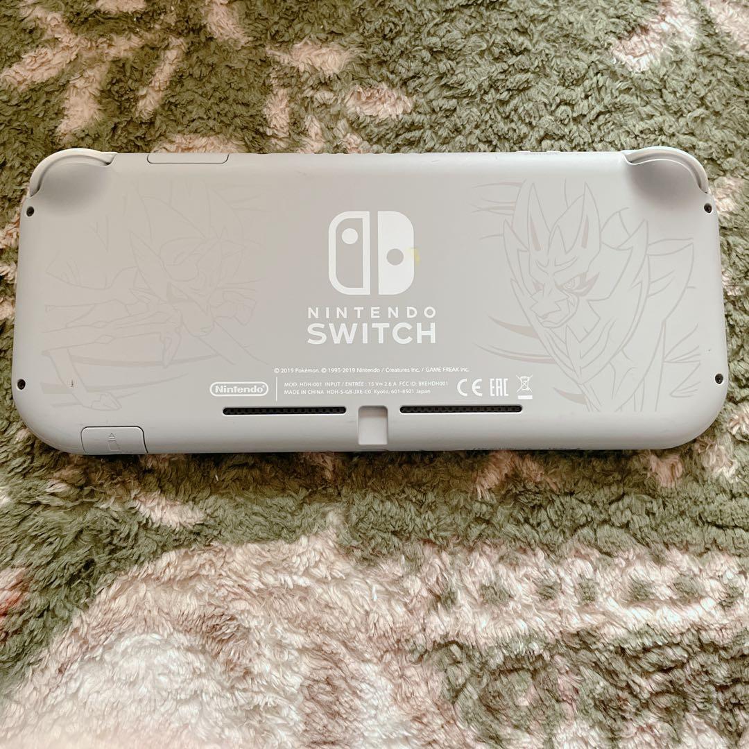Nintendo Switch Lite グレー 本体　ザシアン　ザマゼンタ
