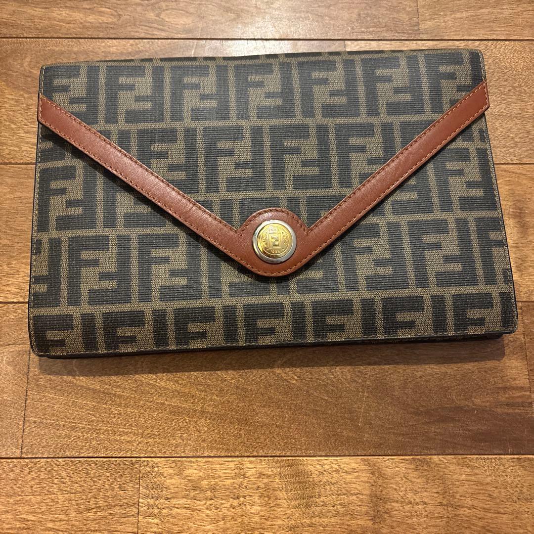 Fendi モノグラム クラッチバッグ