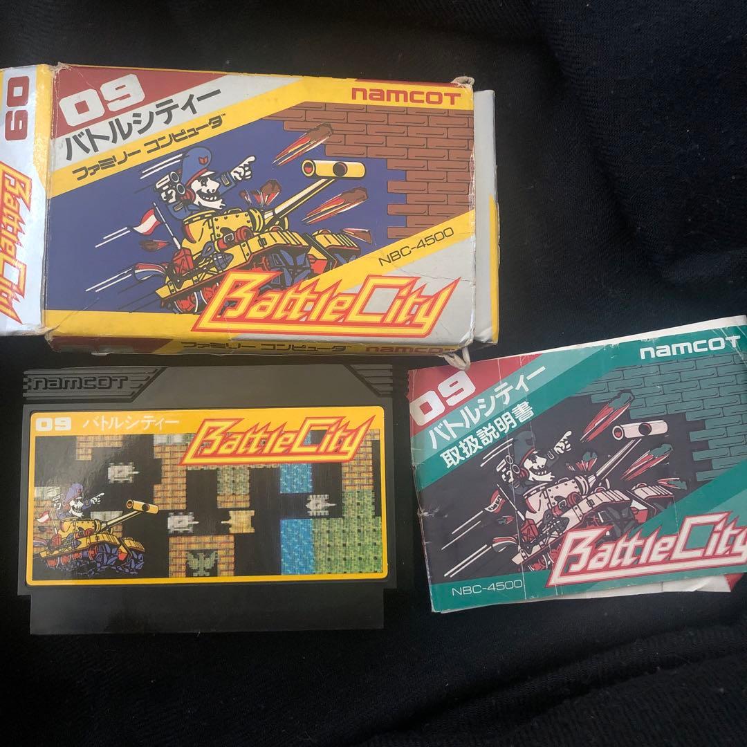 バトルシティー❣️レア　ナムコ　ファミコンソフト　バトルシティー