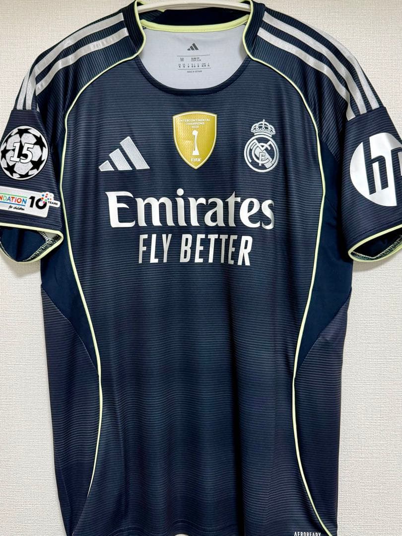 レアル マドリード ユニフォーム カルバハル 新品 未使用 レプリカ 25-26