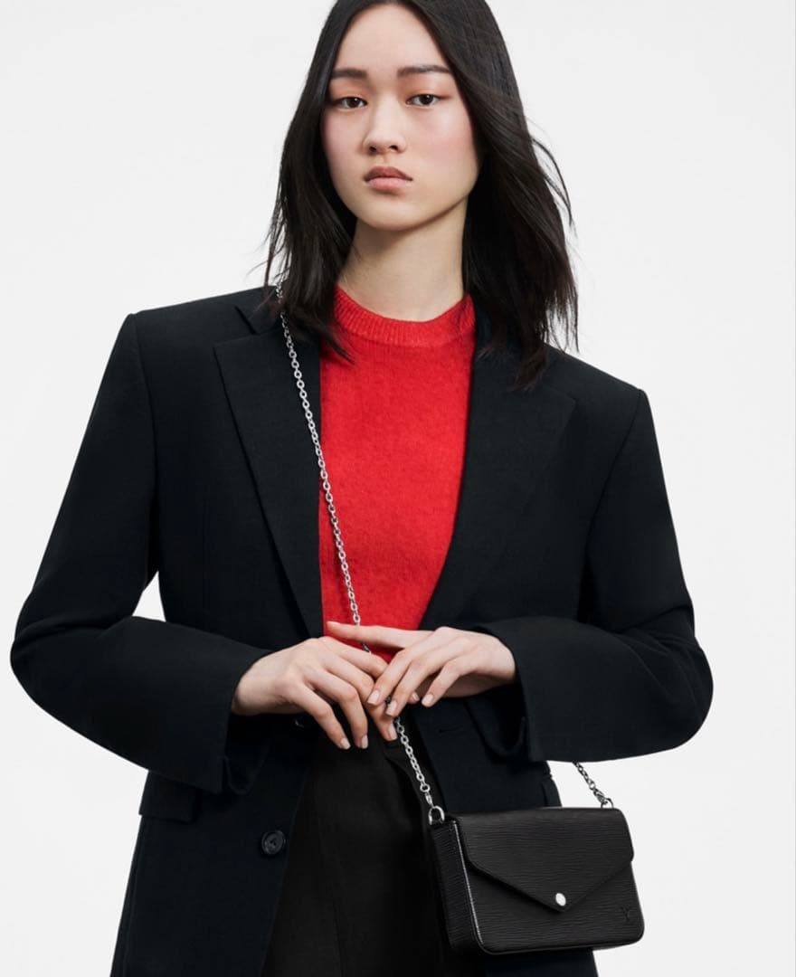 VUITTON ヴィトン ポシェット・フェリシー ノワール エピ