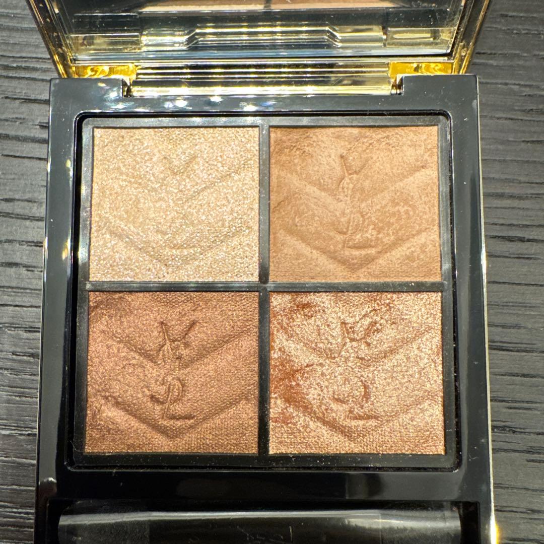 ysl アイシャドウ ホリデー 2025 025ゴールデンラスト 香水おまけ付き