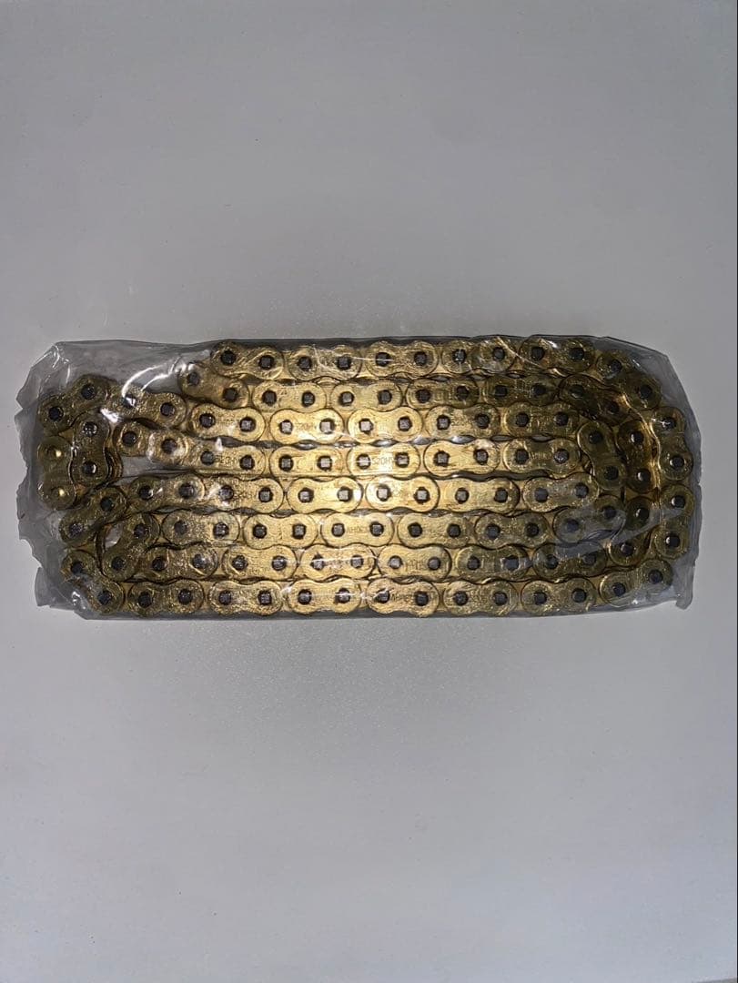 CBX400F ゴールドチェーン　ゴールドスプロケ　スプロケ前後