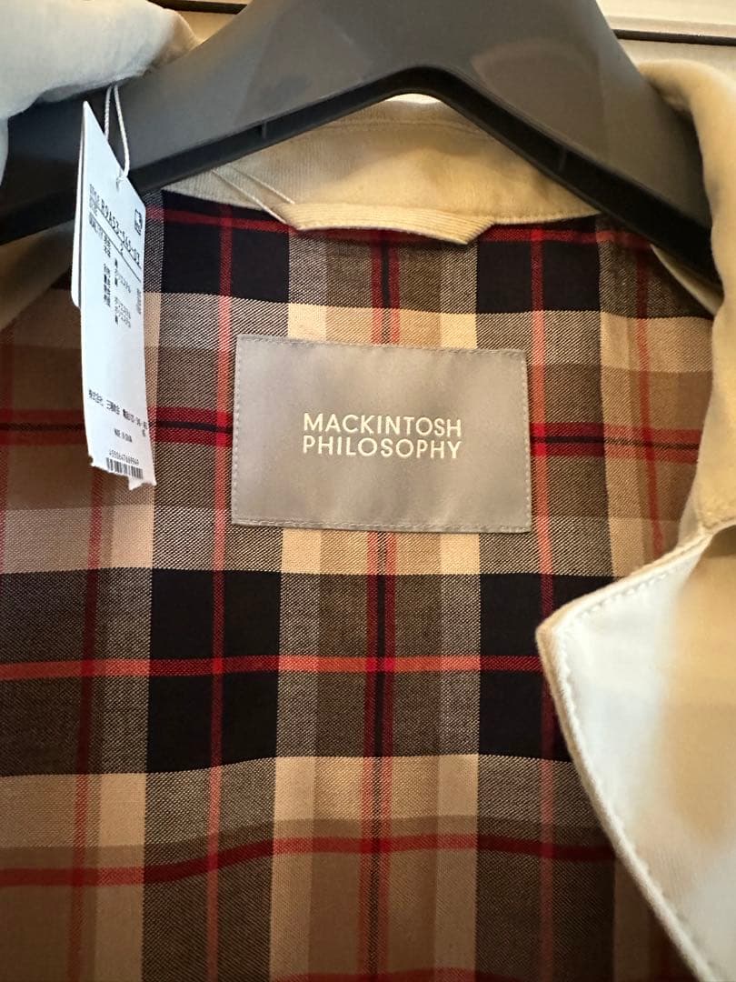 MACKINTOSH PHILOSOPHY 新品未使用タグ付き　 トレンチコート