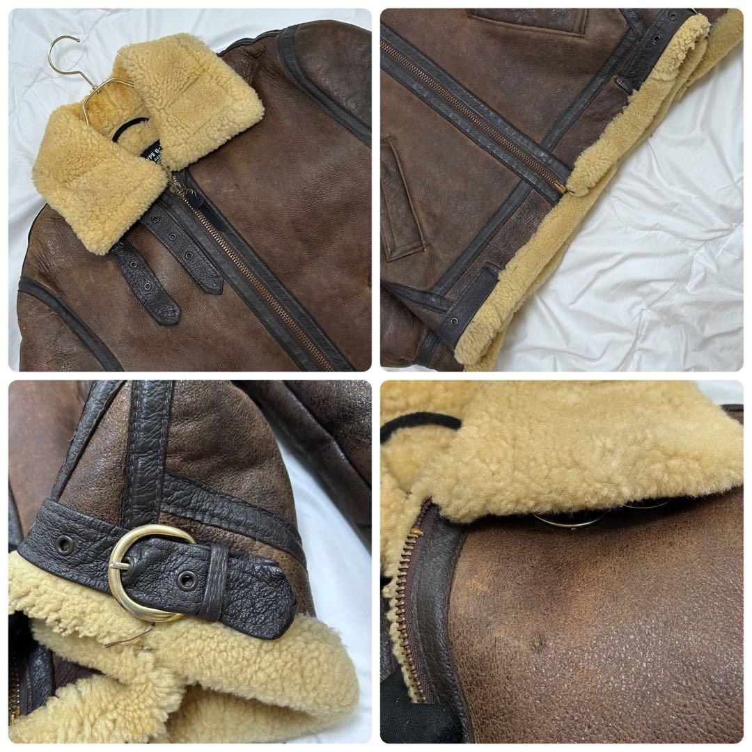 Schott ショット シープスキン B-3 フライトジャケット USA製 40