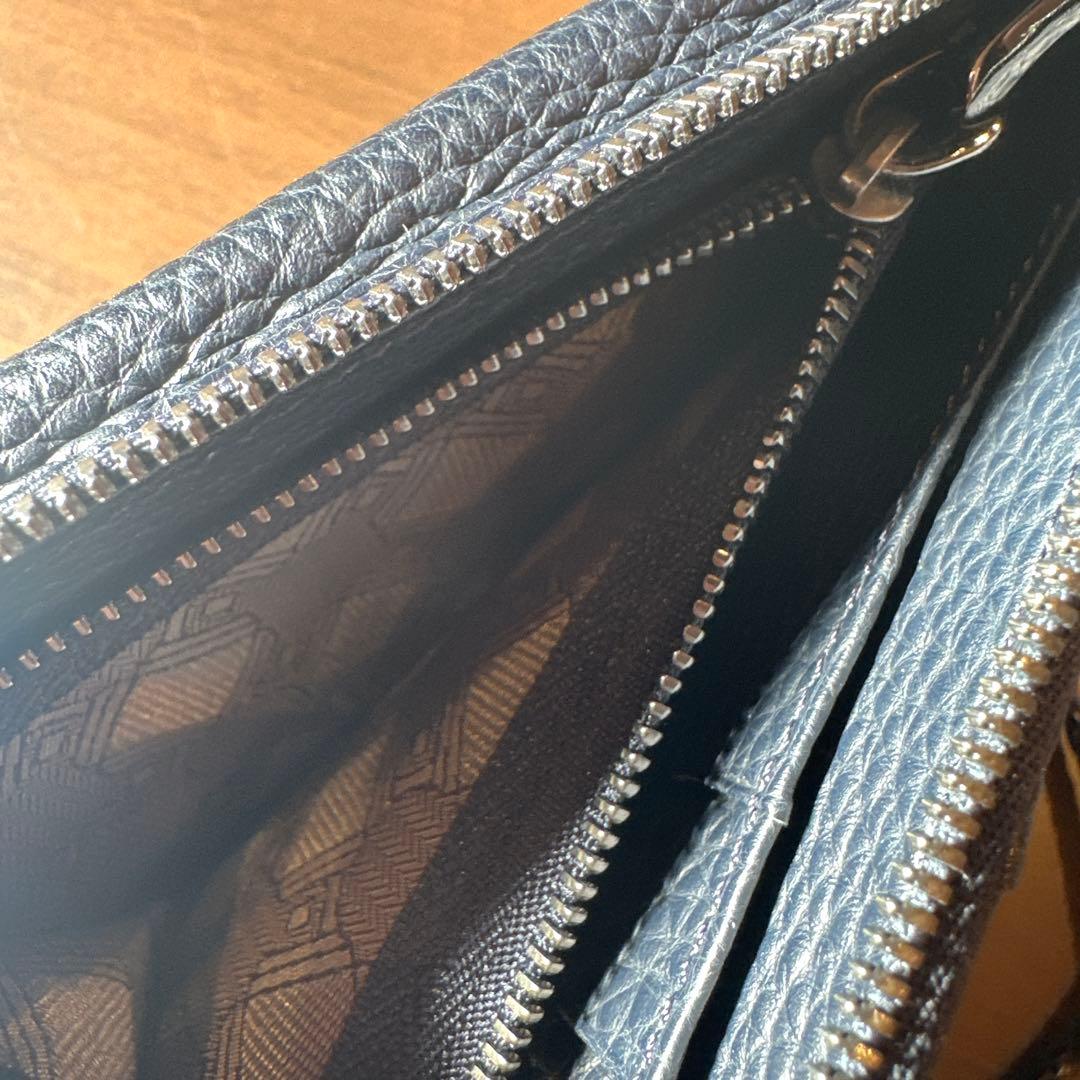 ETiAM L字ファスナーウォレットショルダー