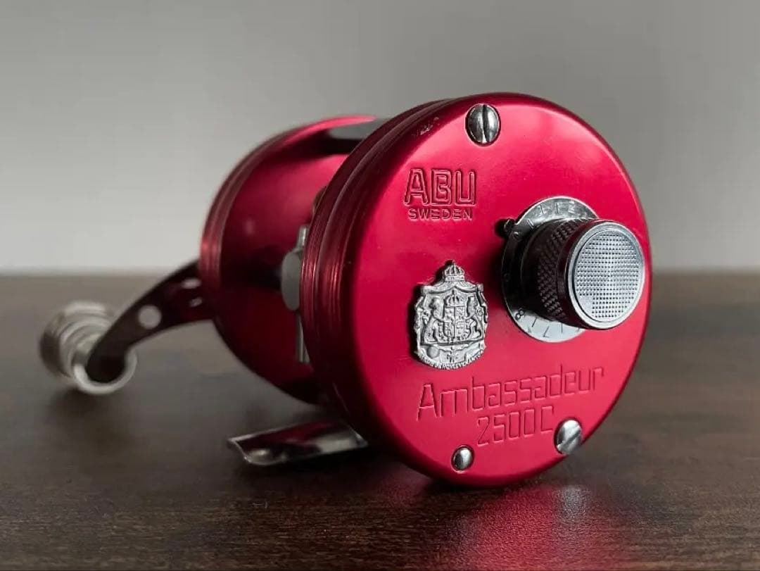 ABU Ambassadeur 2500C アンバサダー ノスタルジア 赤レッド