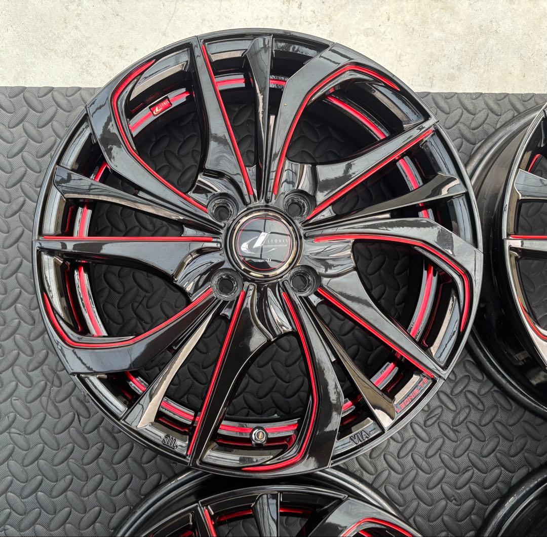 美品 ウェッズ レオニス TE 15インチ 4.5j オフセット45 4本セット