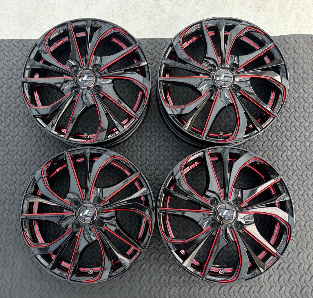 美品 ウェッズ レオニス TE 15インチ 4.5j オフセット45 4本セット