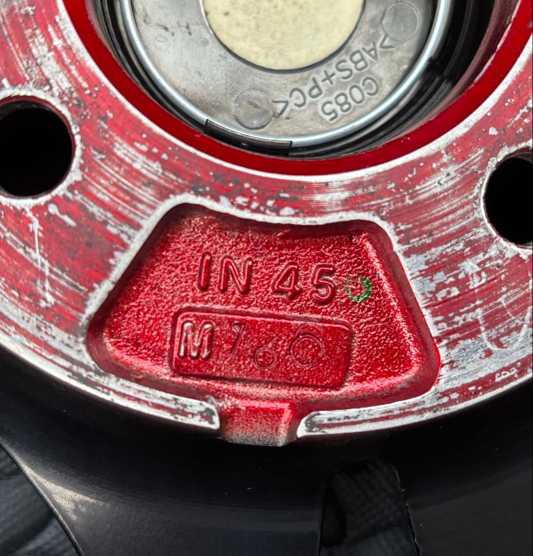 美品 ウェッズ レオニス TE 15インチ 4.5j オフセット45 4本セット