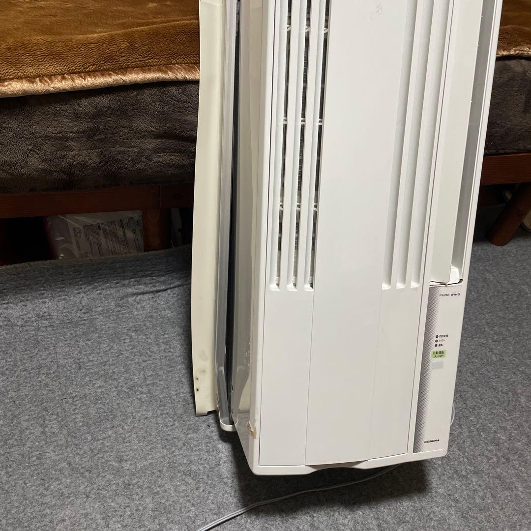 Corona CW-F1623R 窓枠エアコン　格安ですが問題なく使えます。