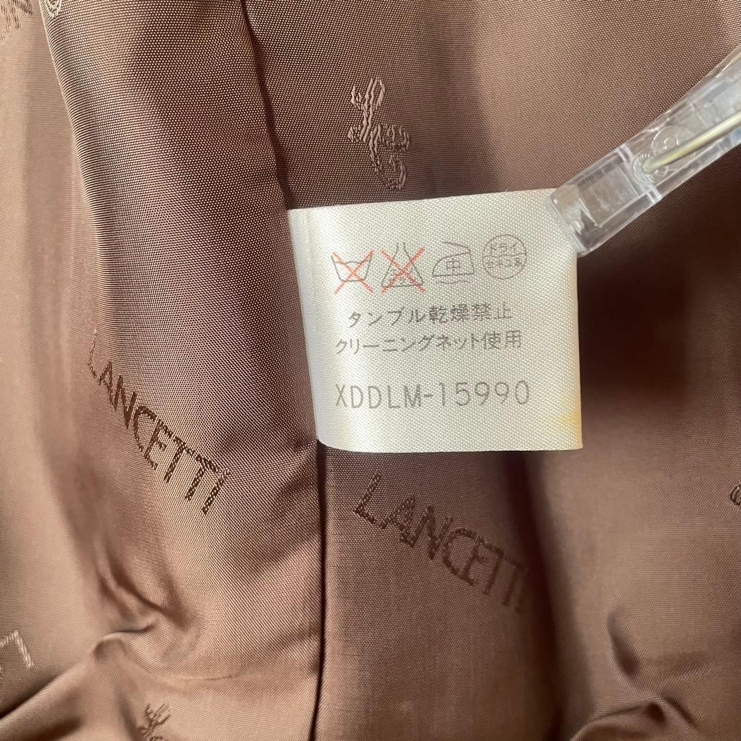 美品⭐︎LANCETTI ランチェッティ　カシミヤ　ジャケット　コート　ブラウン