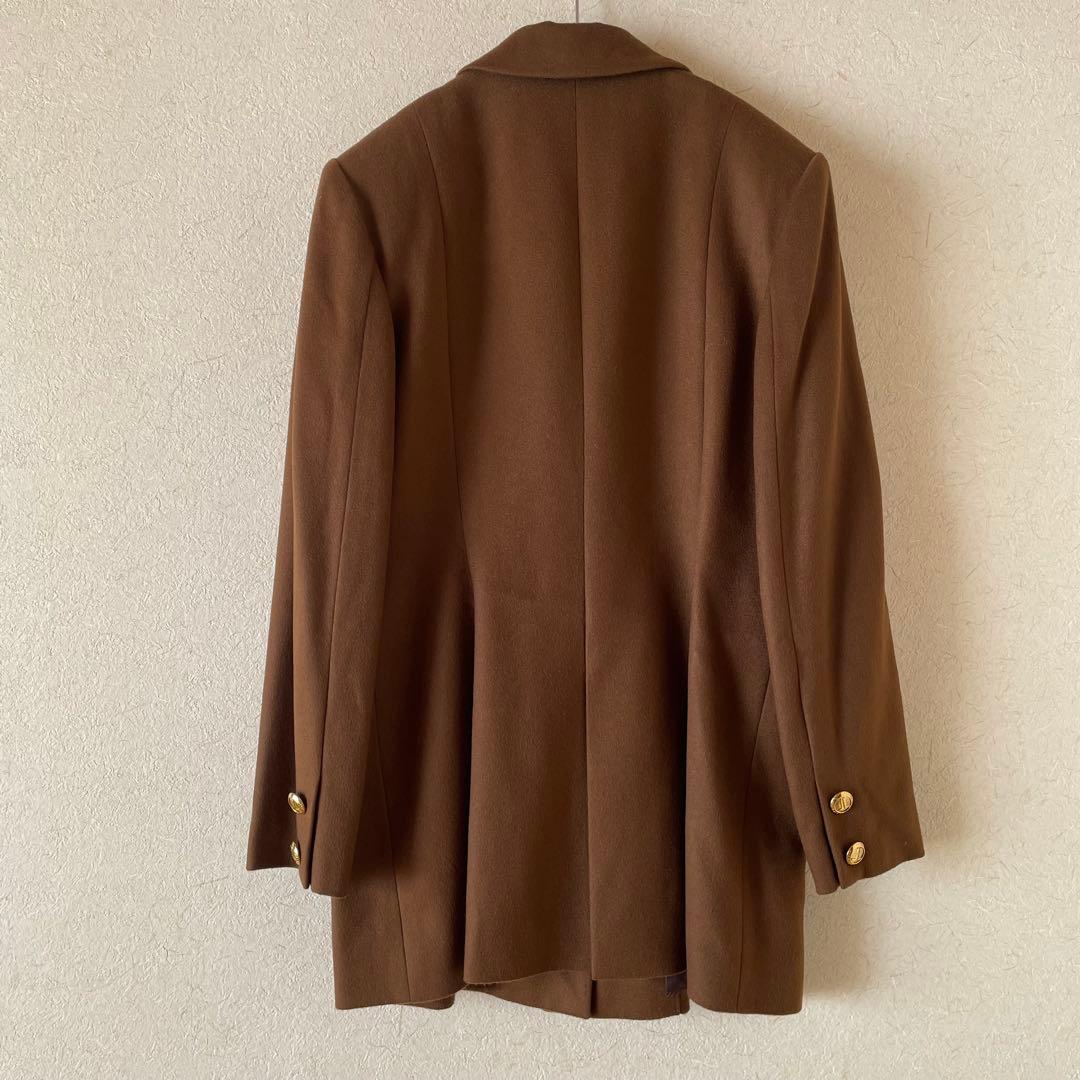美品⭐︎LANCETTI ランチェッティ　カシミヤ　ジャケット　コート　ブラウン