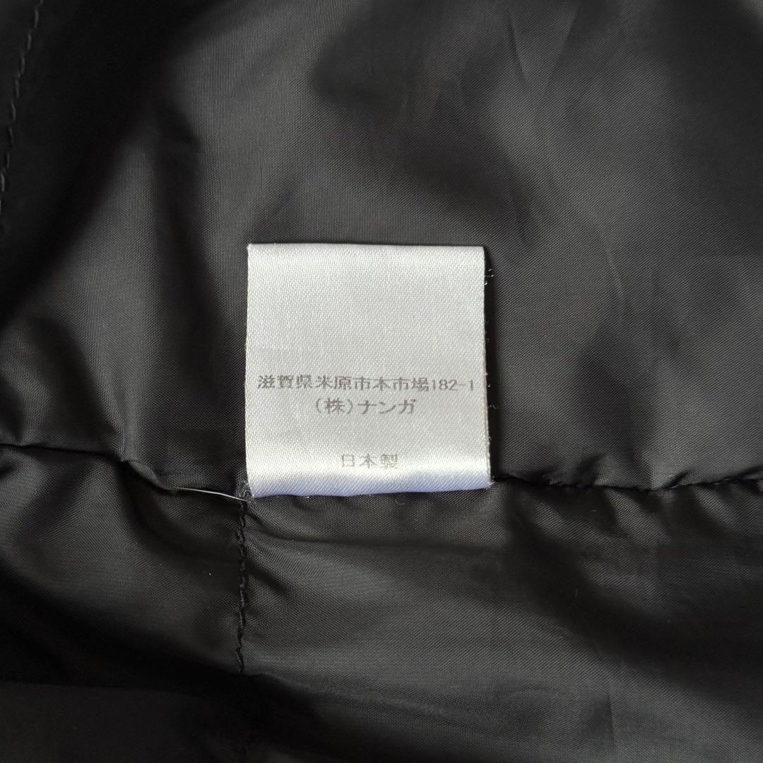 NANGA MA-1 ブルゾン オーロラダウンジャケット 黒　アウター