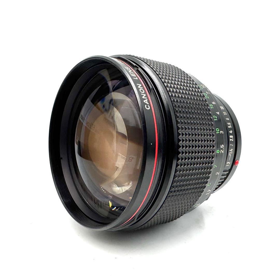 キャノン Canon NEW FD 85mm F1.2 L マニュアルレンズ