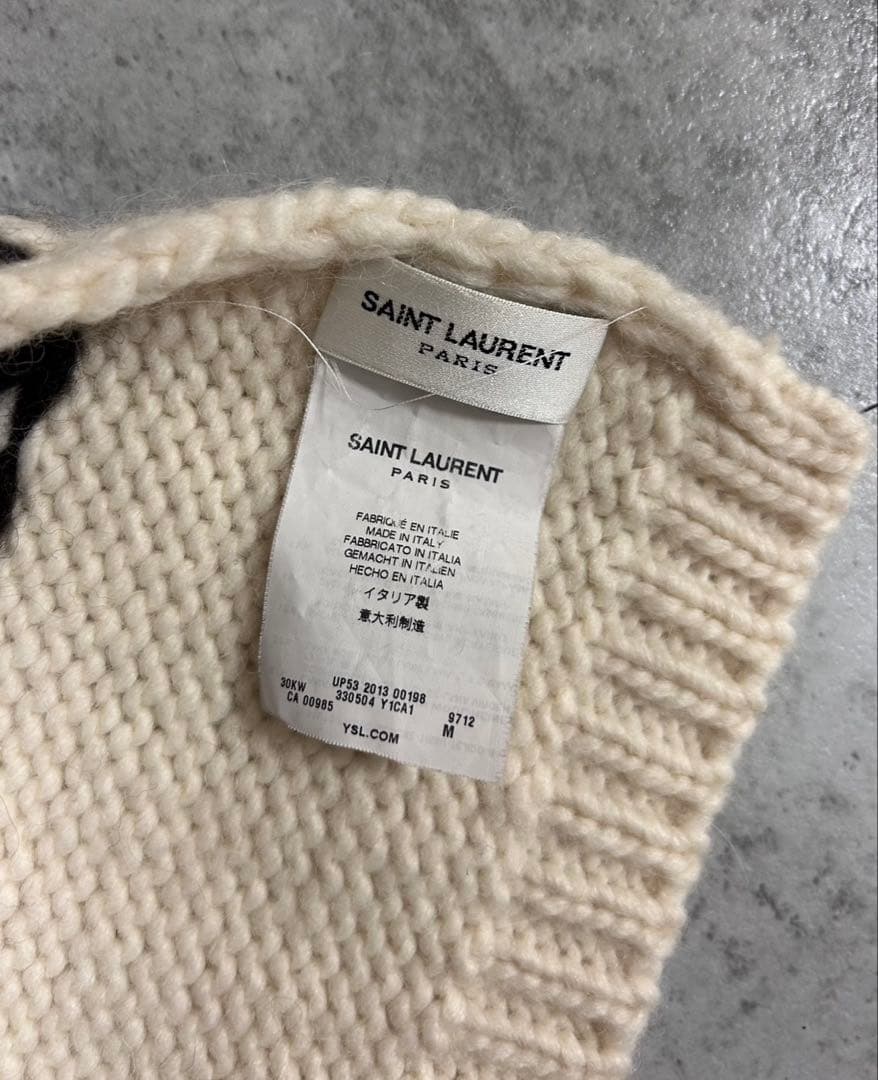 Saint Laurent AW13 ウール　ロングストール　マフラー