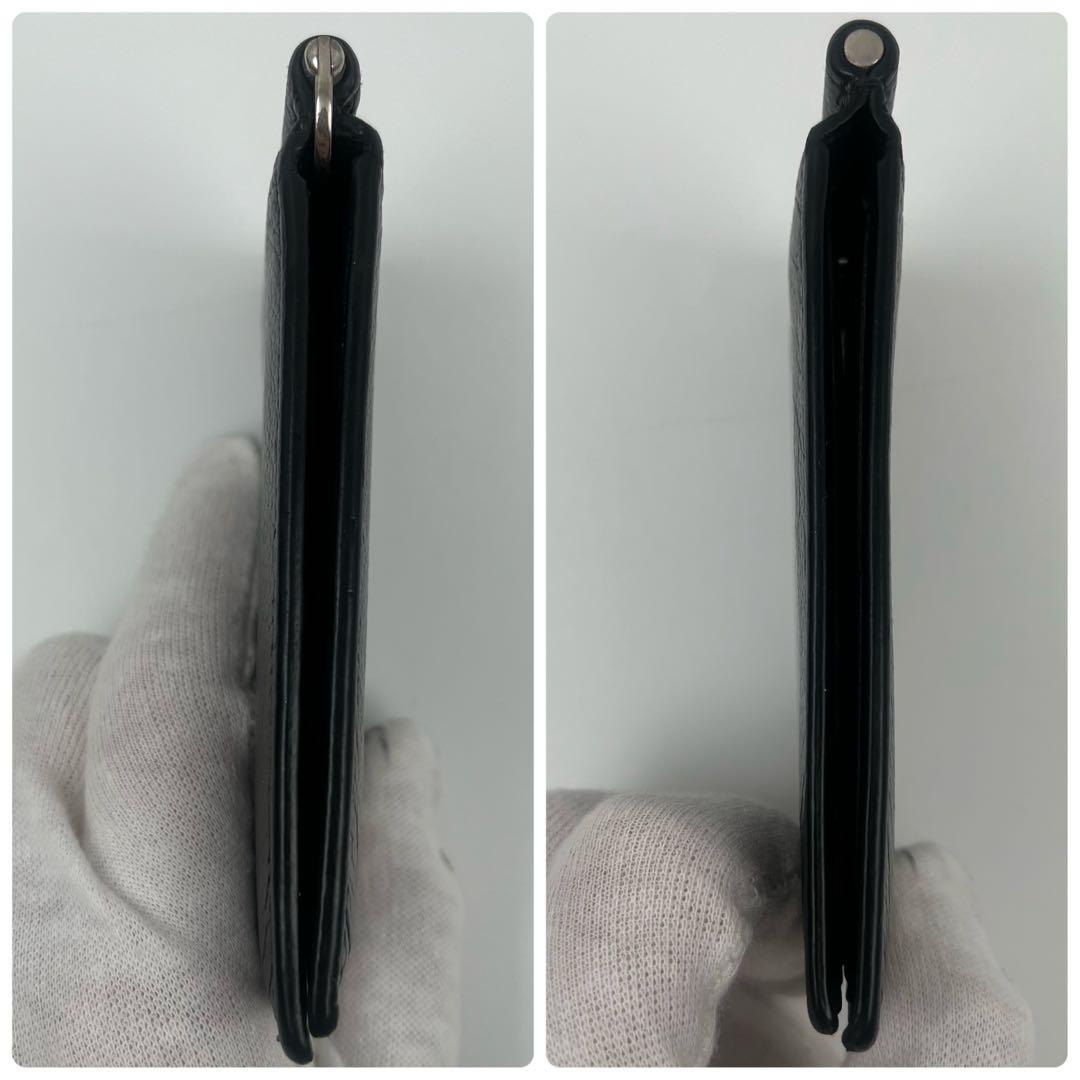 ✨美品✨ BALENCIAGA マネークリップ ブラック レザー メンズ　付属品