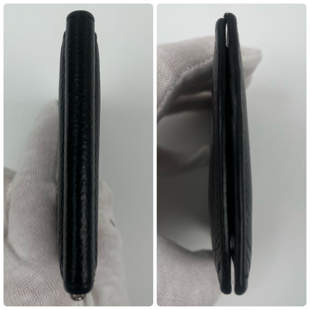 ✨美品✨ BALENCIAGA マネークリップ ブラック レザー メンズ　付属品