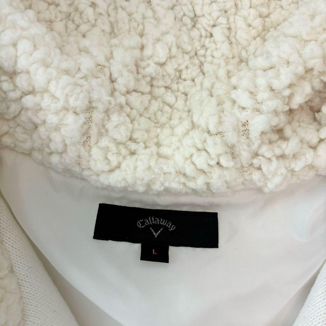 Callaway セットアップ　ボア　パーカー スカート 幾何学模様 L ゴルフ