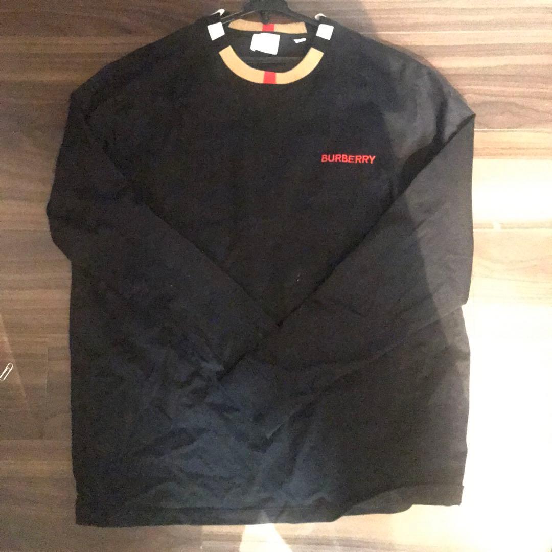 【BURBERRY バーバリー 長袖 Tシャツ Lサイズ