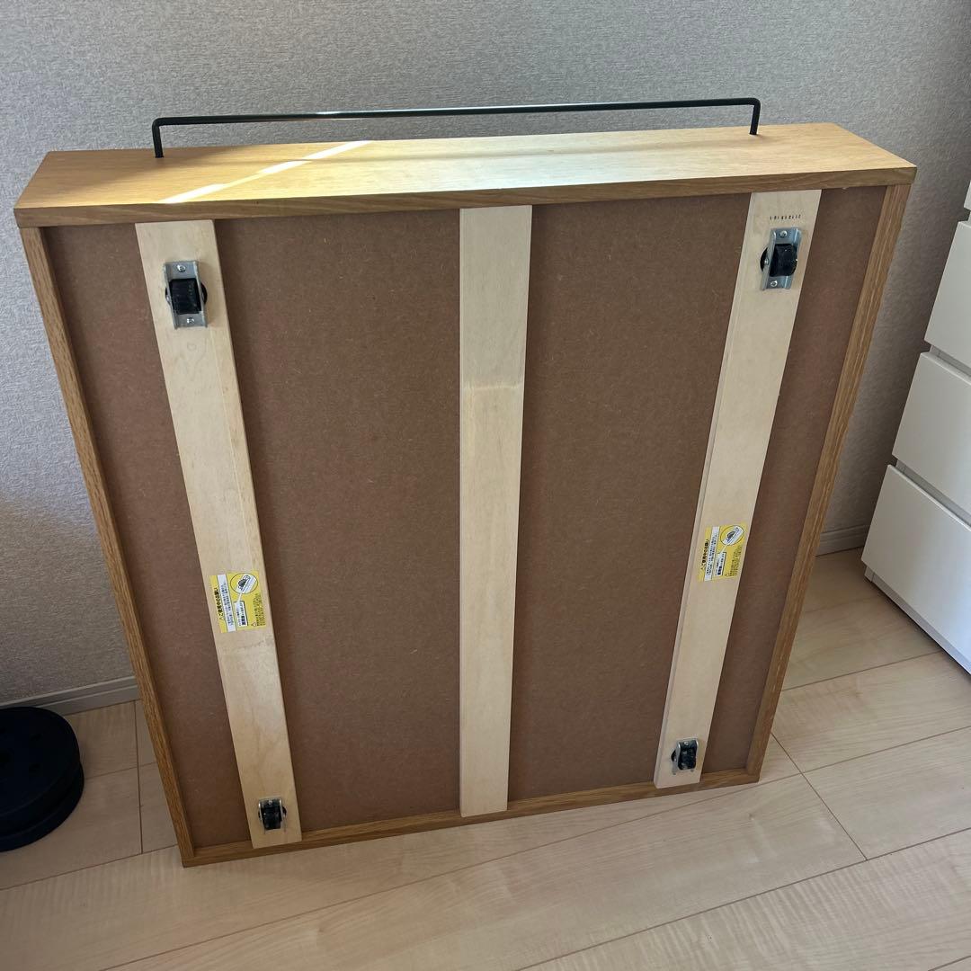 【無印良品】ベッド下収納　オーク材 80-87