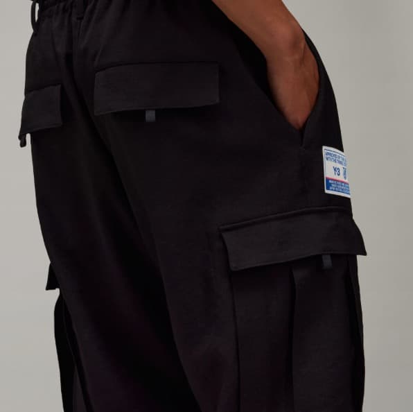 !!!リスグラシュー!!!　Y-3 ブラックカーゴパンツ
