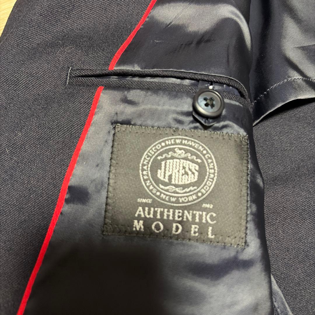 【美品】J.PRESS 紺ブレザー テーラードジャケット3B 金ボタン M