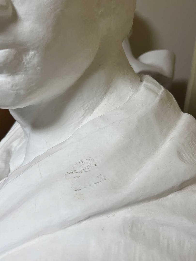 石膏像　ブルータス　胸像