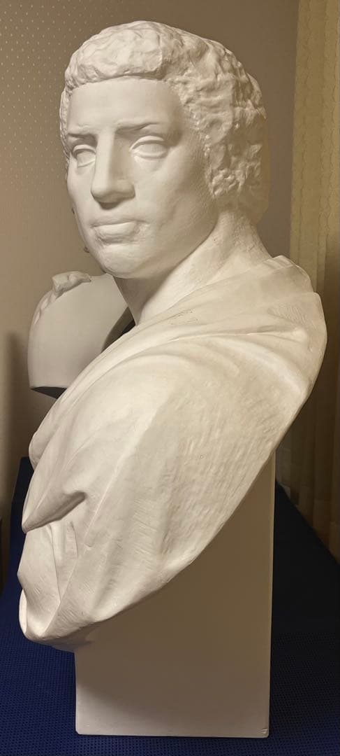 石膏像　ブルータス　胸像