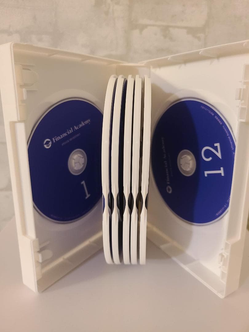 ◆ ファイナンシャルアカデミー株式投資スクール DVD12枚セット