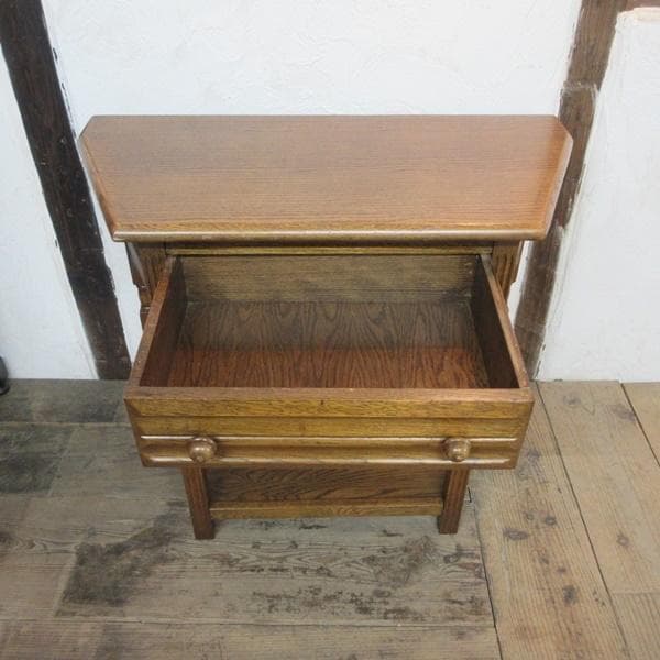 イギリス アンティーク 家具 ホールテーブル コンソール 花台 木製 6738d