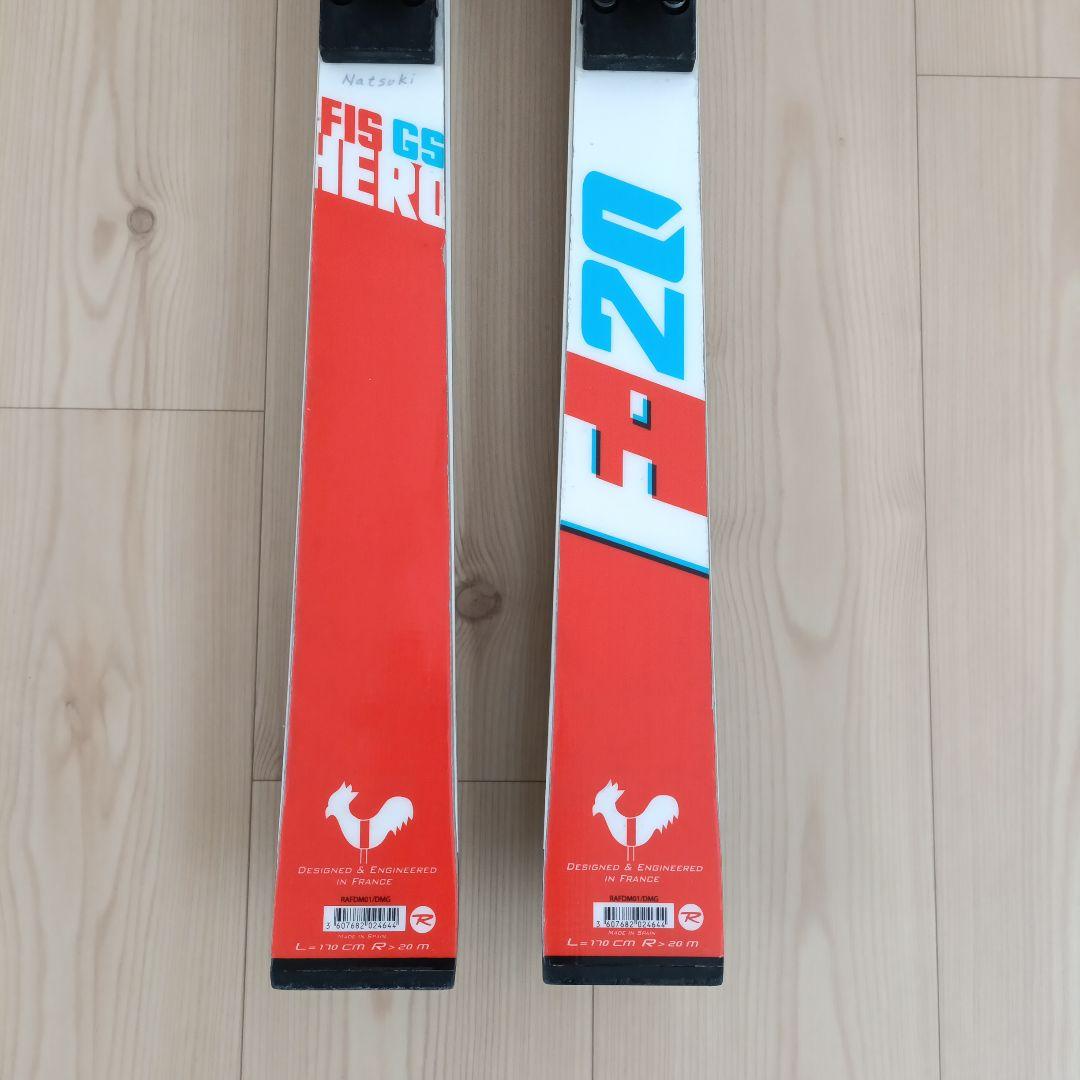 ロシニョールROSSIGNOL HERO FISスキー 170cm　GS