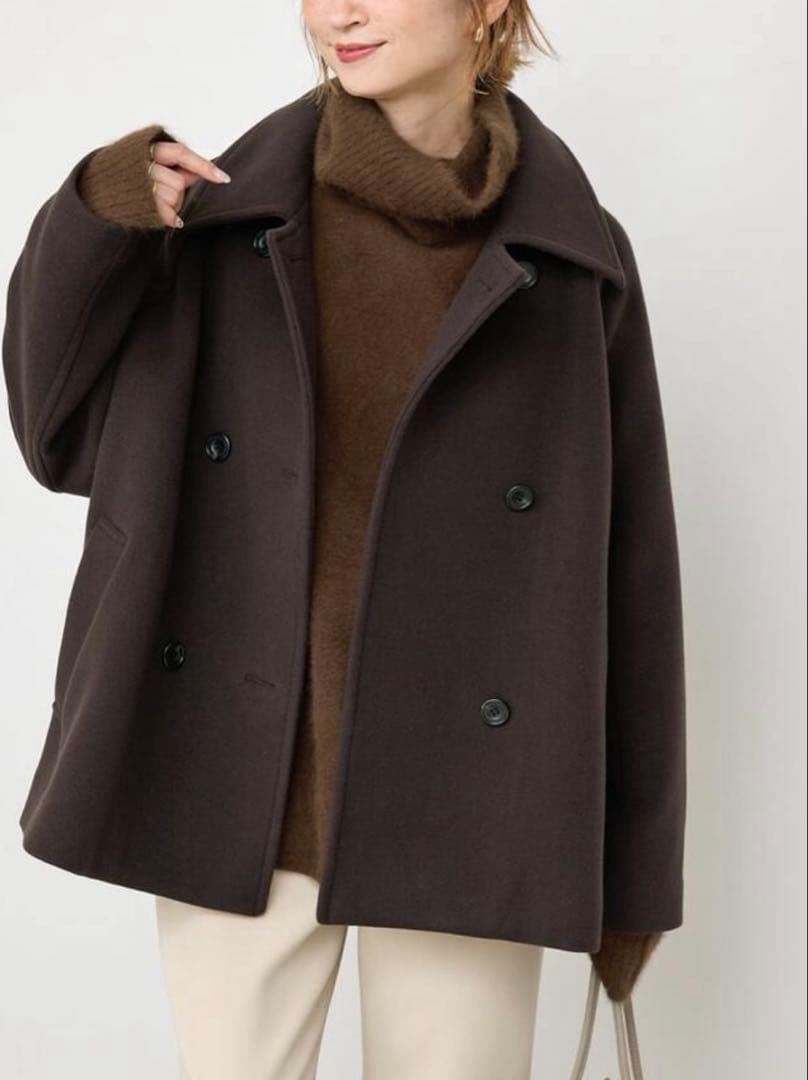 本日のみ値下げSpick and Span S160スタンドカラーショートコート