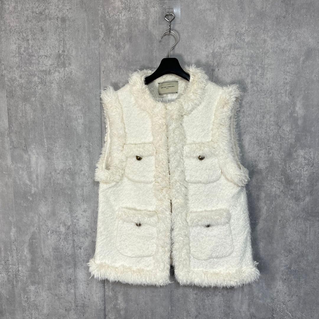 UNITED ARROWS GIOLICA ツイードベスト 36