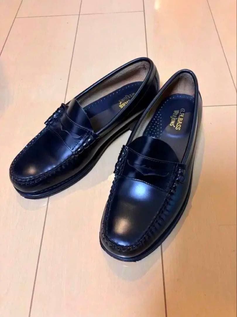 G.H. Bass ブラック ローファー UK7/US6